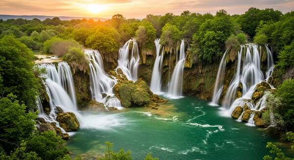 Kravice waterfalls